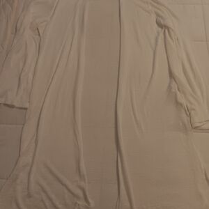 Long White Cardigan